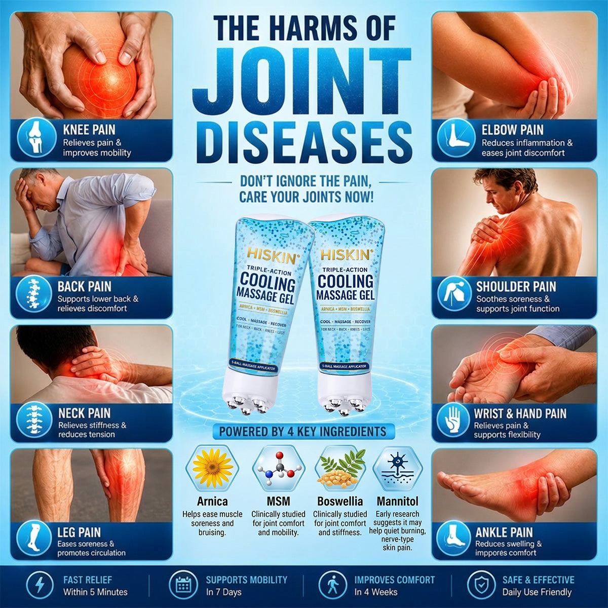 DR.HONOR® All-In-One Joint & Bone Recovery Cream🏆🏆(Specially for older adults)